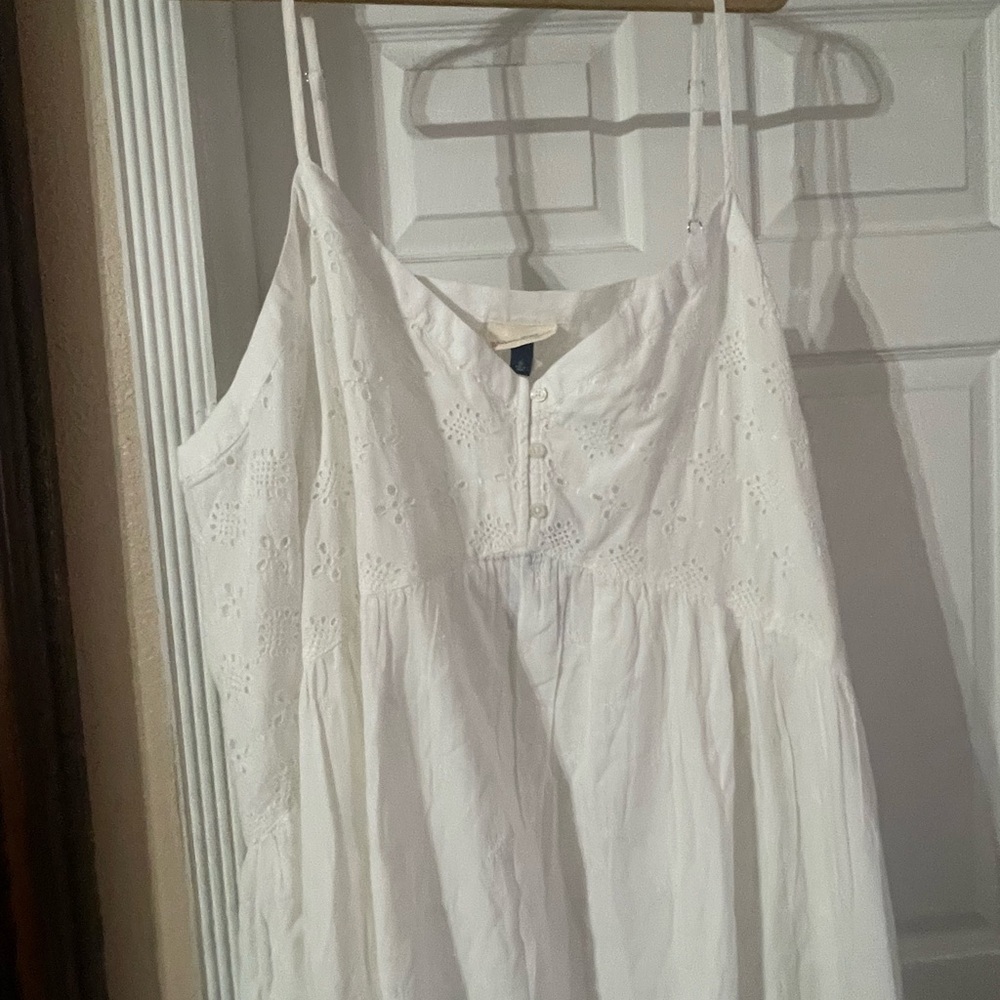 NWT Universal Threads White Sleeveless Dress plus 4X 🌸🌺🌹 BG 04 - Picture 5 of 7